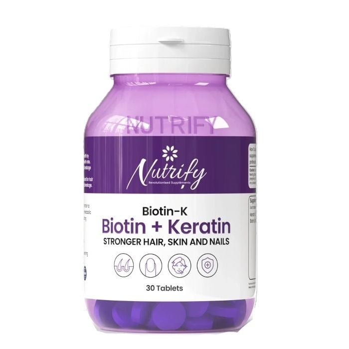 Sukoon nutrify biotin k tab 30s