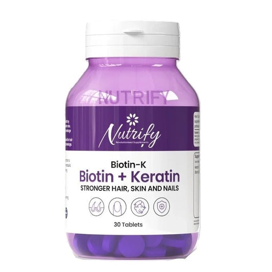 Sukoon nutrify biotin k tab 30s