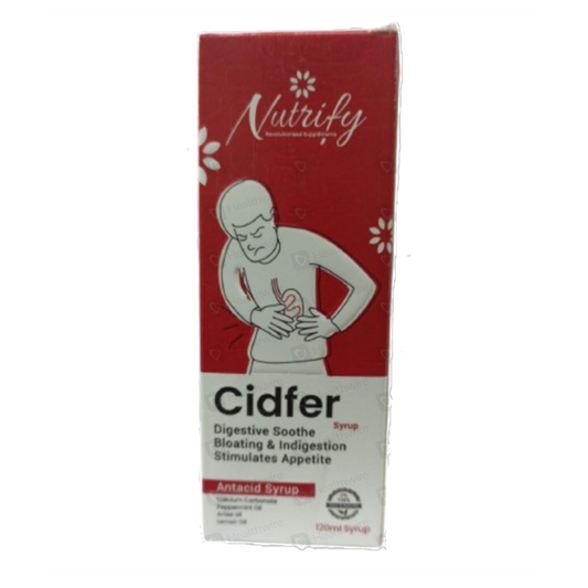 Sukoon nutrify cidfer syp 120ml