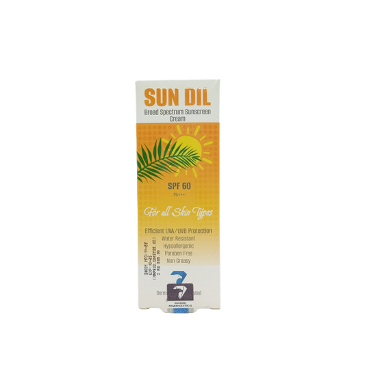 Sun Dil Sunscreen Cream Spf60 Pa+++