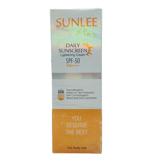 Sunlee Plus Whitening Cream Spf 50 30gm