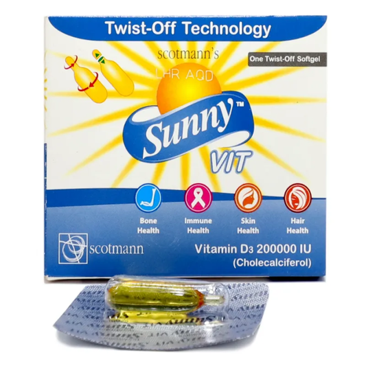 Sunny Vit 200000iu Softgel Capsules 1s
