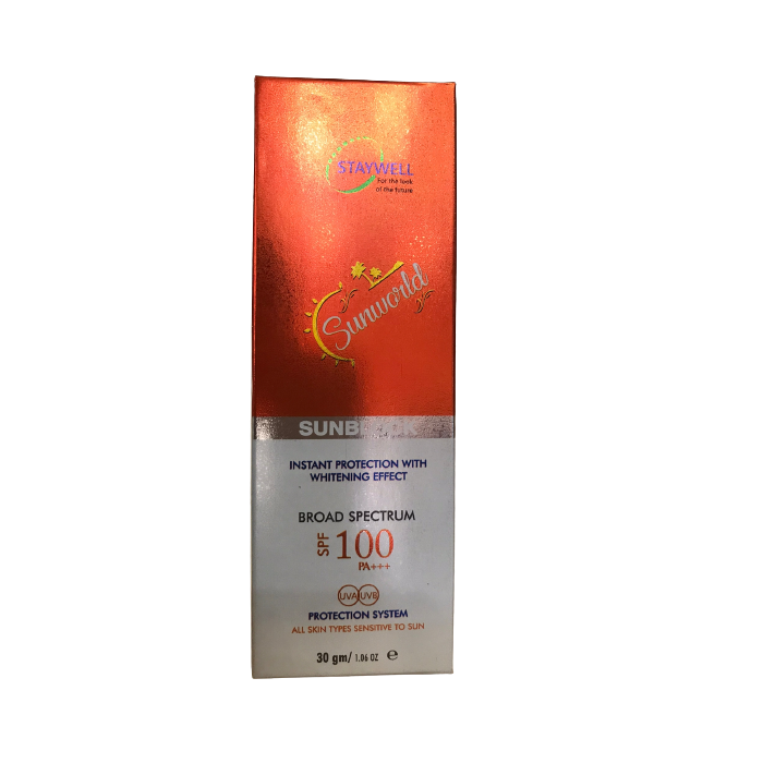Sunworld Spf100 Sunblock 30gm