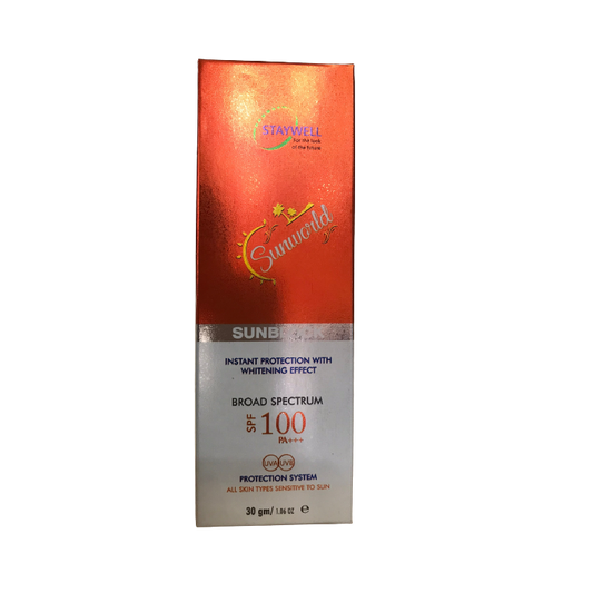 Sunworld Spf100 Sunblock 30gm