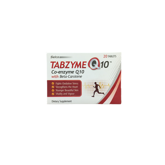 Tabzyme Q10 Tablets 20s