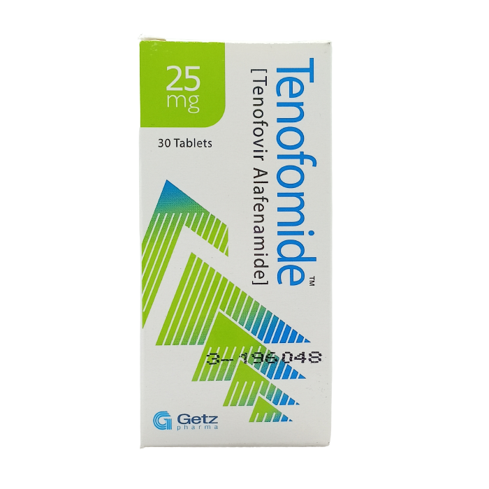 Tenofomide 25mg Tablets 30s