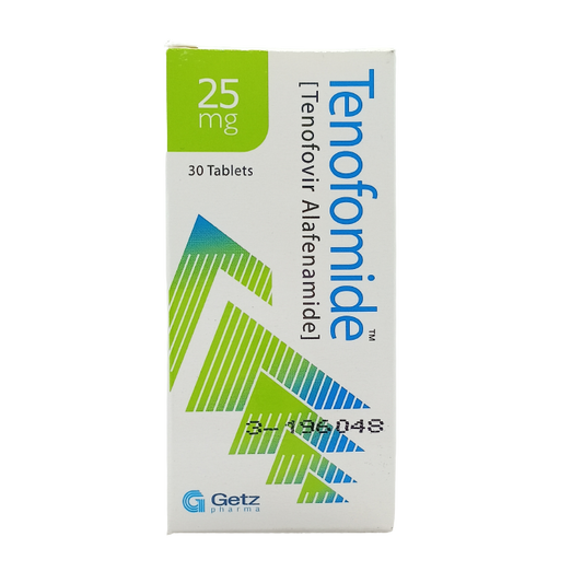 Tenofomide 25mg Tablets 30s