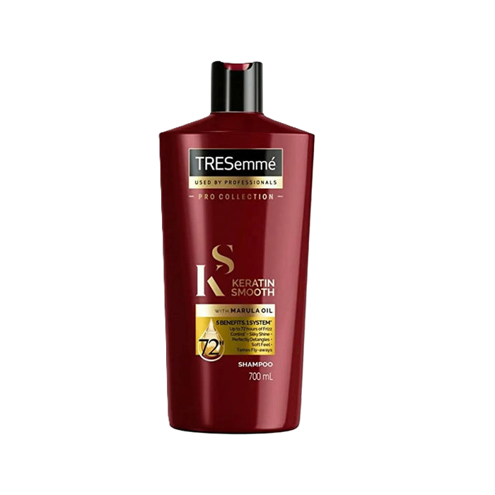 Tresemme Uk Shampoo 700ml Keratin Smooth With Marula Oil