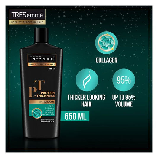 Tresemme Pak Shampoo 650ml Protein Thickness
