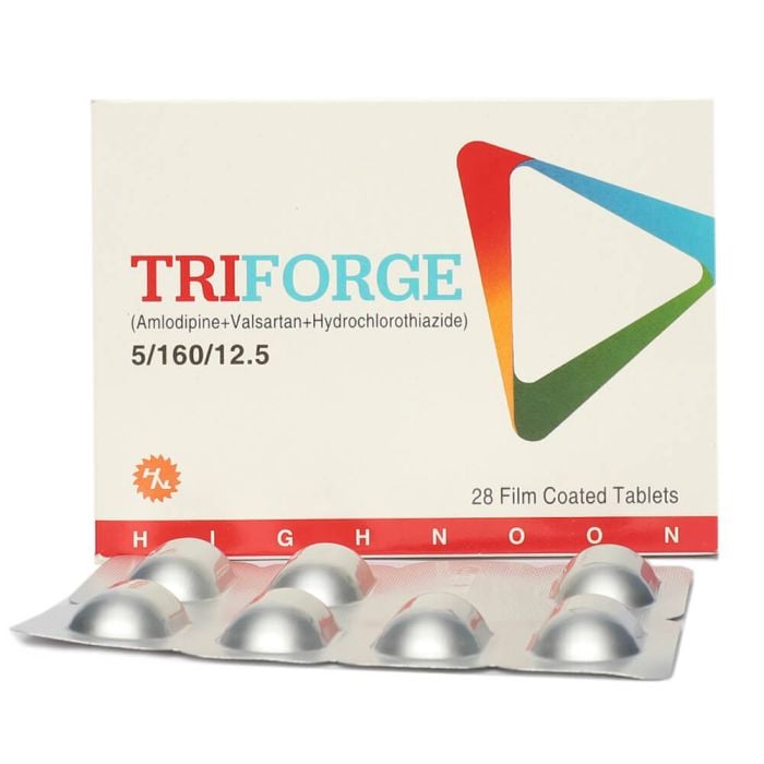 Triforge 5mg 160mg 12.5mg Tablets