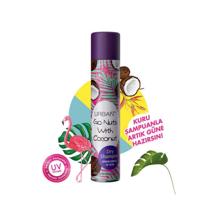 Urban Care Dry Shampoo 200ml Go Nuts With Coconut