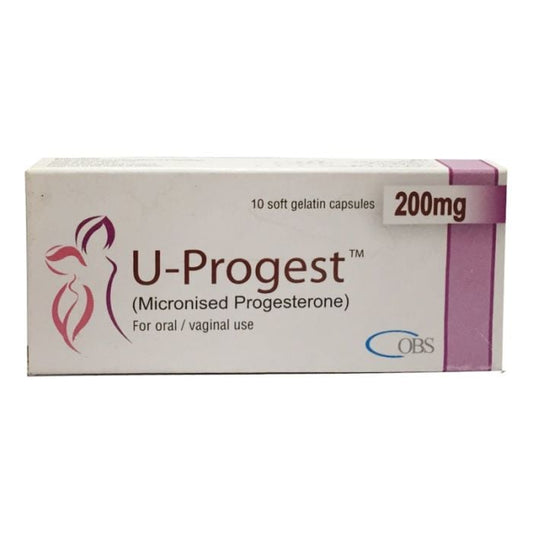 U Progest 200mg Capsules