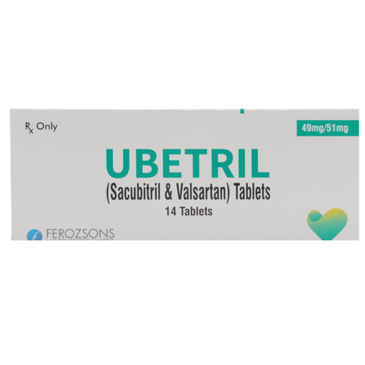 Ubetril 49mg 51mg Tablets 14s