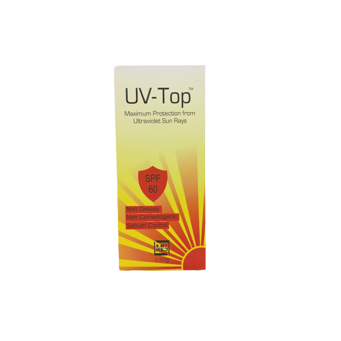 Uv Top Sunscreen Cream Spf 60 30g
