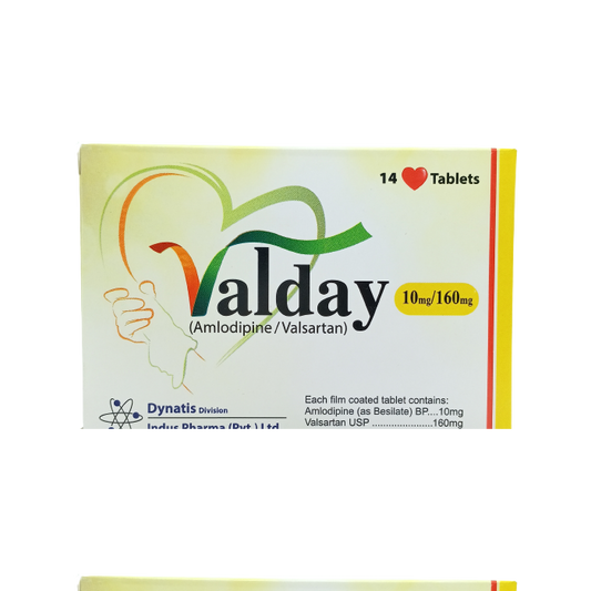 Valday 10 160mg Tablets 14s