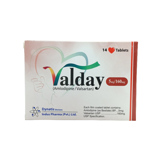 Valday 5 160mg Tablets 14s