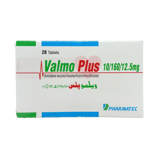 Valmo Plus 10mg 160mg 12.5mg Tablets