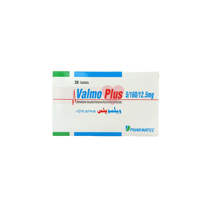 Valmo Plus 5mg 160mg 12.5mg Tablets