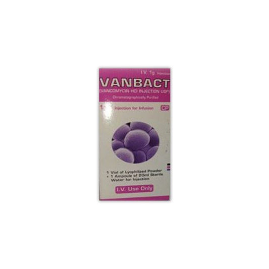 Vanbact 1gm Inj