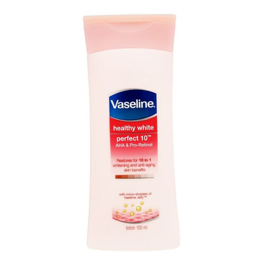 Vaseline Indo Body Lotion 100ml Healthy White Perfect 10