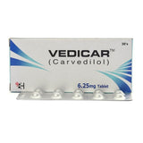 Vedicar 6.25mg Tablets