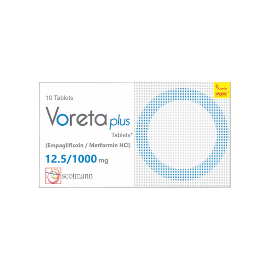 Voreta Plus 12.5mg 1000mg Tablets