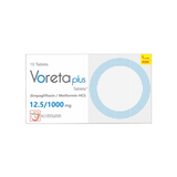 Voreta Plus 12.5mg 1000mg Tablets