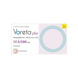 Voreta plus tab 12.5/500mg 14s