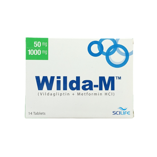 Wilda M 50 500mg Tablets 14s