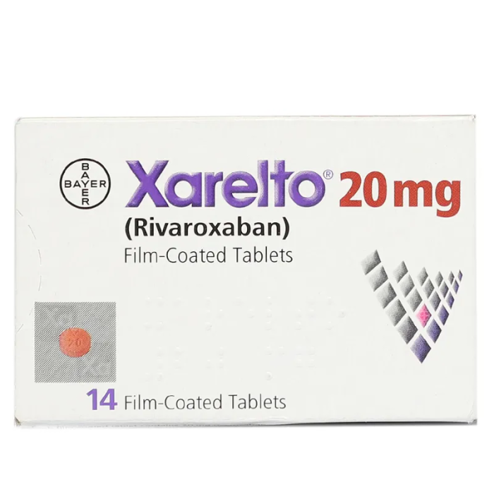 Xarelto 20mg Tablets