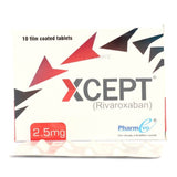 Xcept 2.5mg Tablets 10s