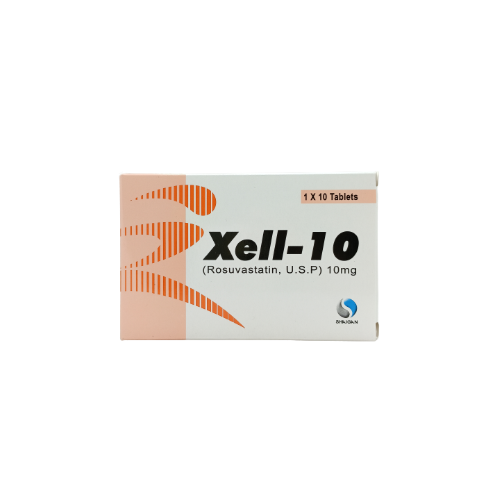 Xell 10mg Tablets 10s