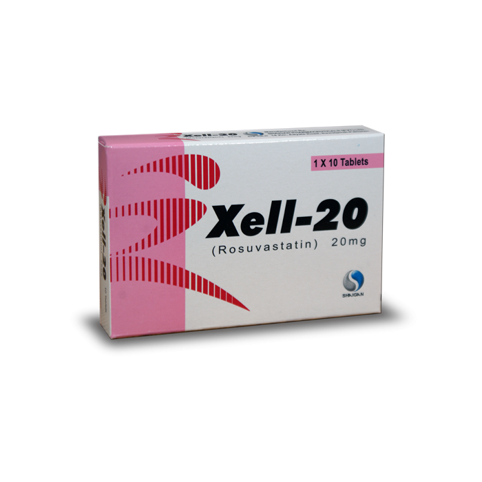 Xell 20mg Tablets 10s