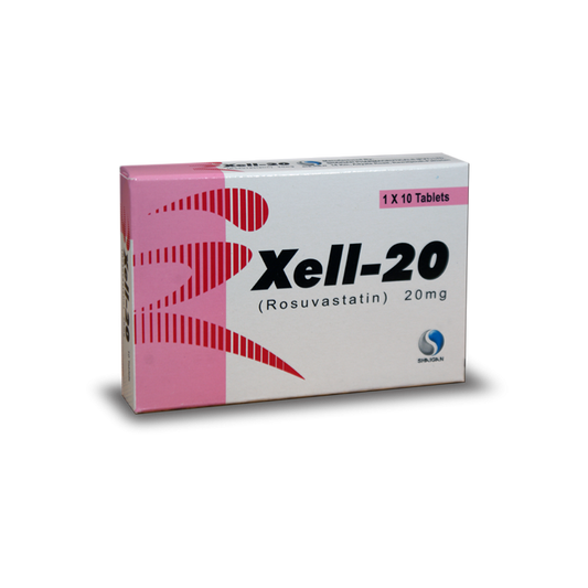 Xell 20mg Tablets 10s
