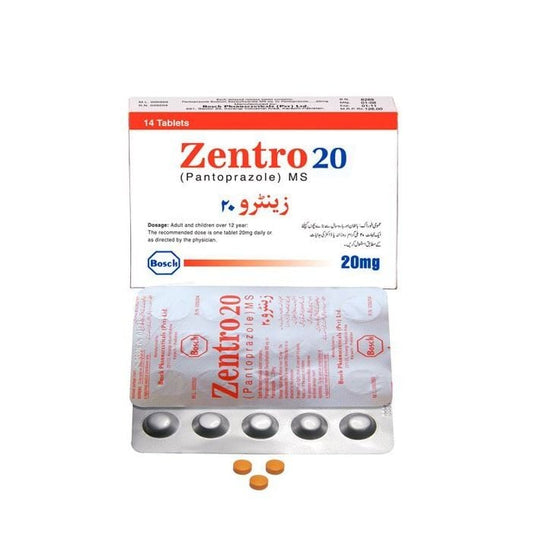 Zentro 20mg Tablets