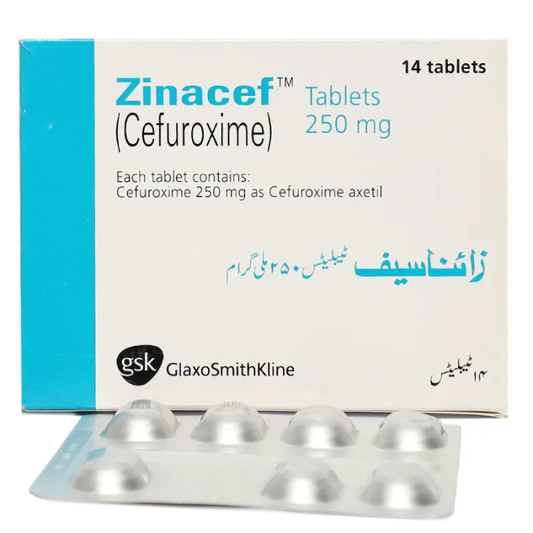Zinacef 250mg Tablets