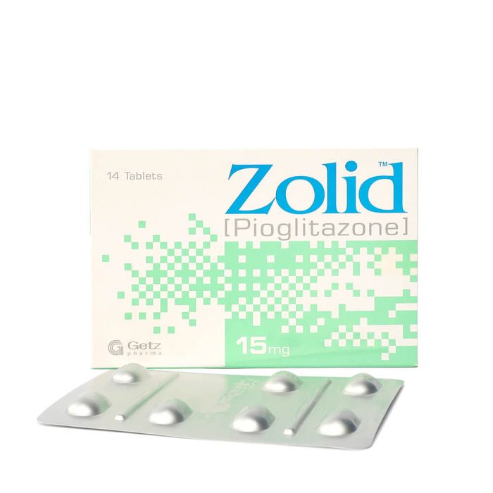 Zolid 15mg Tablets