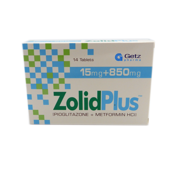 Zolid Plus 15 850mg Tablets