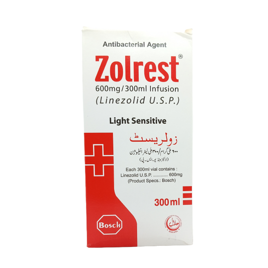 Zolrest 600mg Inj