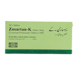 Zosartan K 50mg Tablets