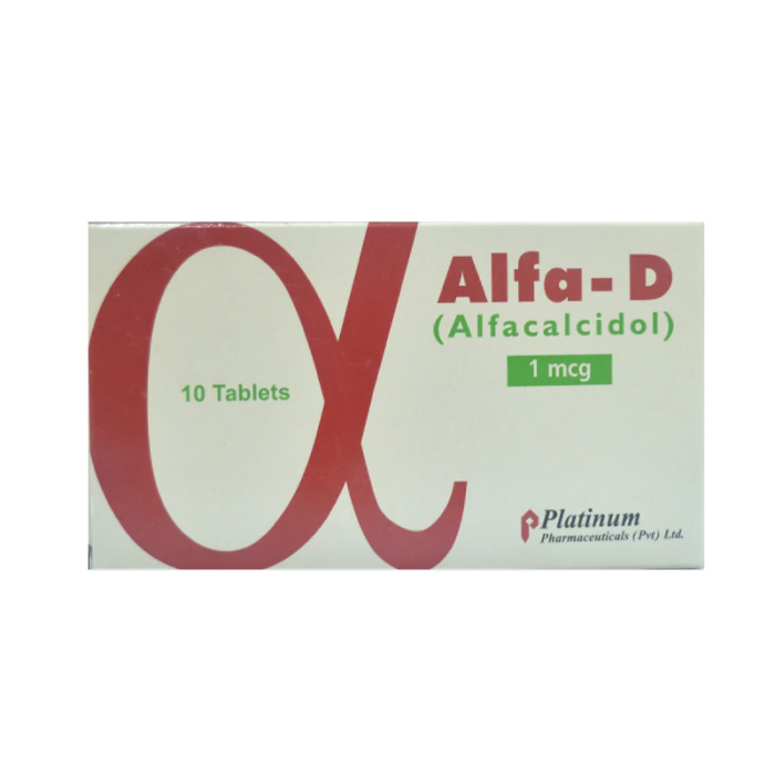 Alfa D 1mcg Tablets