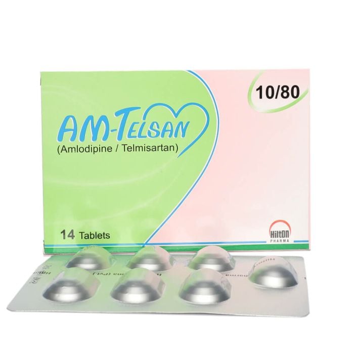 Am Telsan 10mg 80mg Tablets