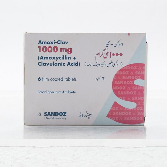 Amoxi Clav 1000mg Tablets