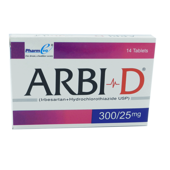 Arbi D 300 25mg Tablets