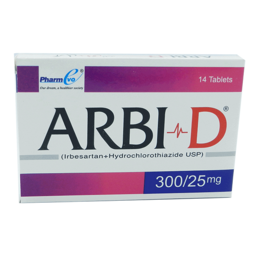 Arbi D 300 25mg Tablets