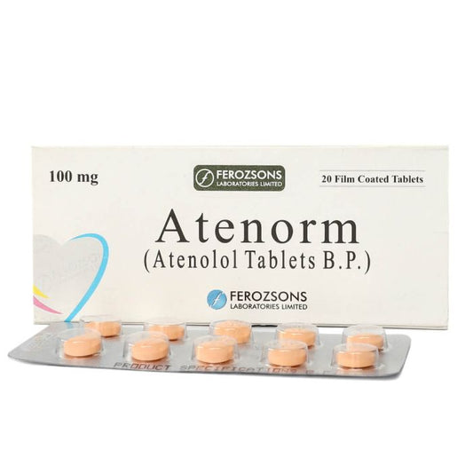 Atenorm 100mg Tablets