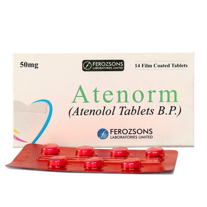 Atenorm 50mg Tablets