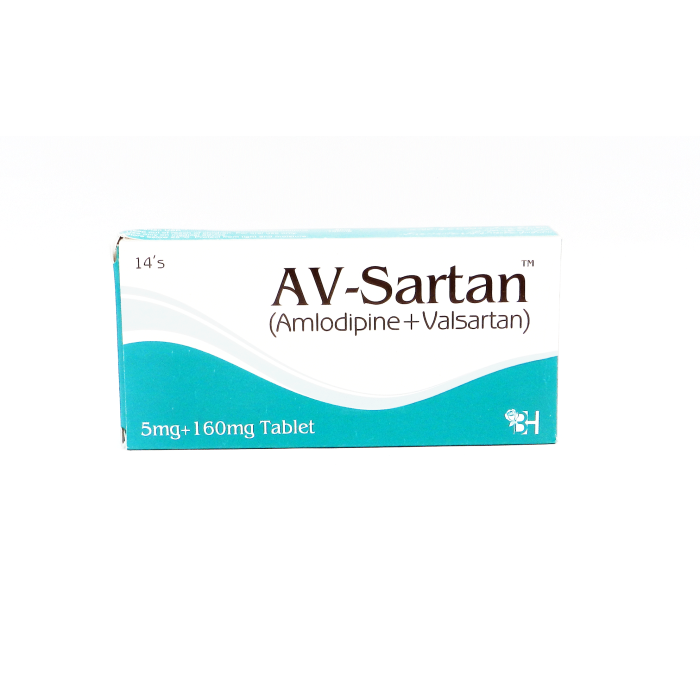Av Sartan 10mg+160mg Tablets