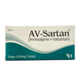 Av Sartan 5mg 160mg Tablets