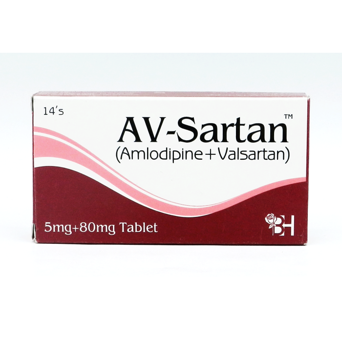 Av Sartan 5mg 80mg Tablets